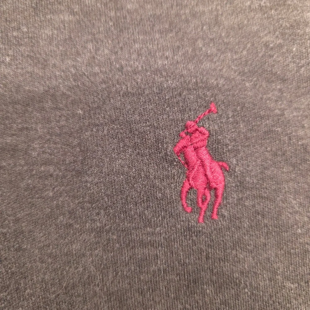 Polo Ralph‎ Lauren Classic Fit Heather Gray Cotton Polo Shirt Men XL